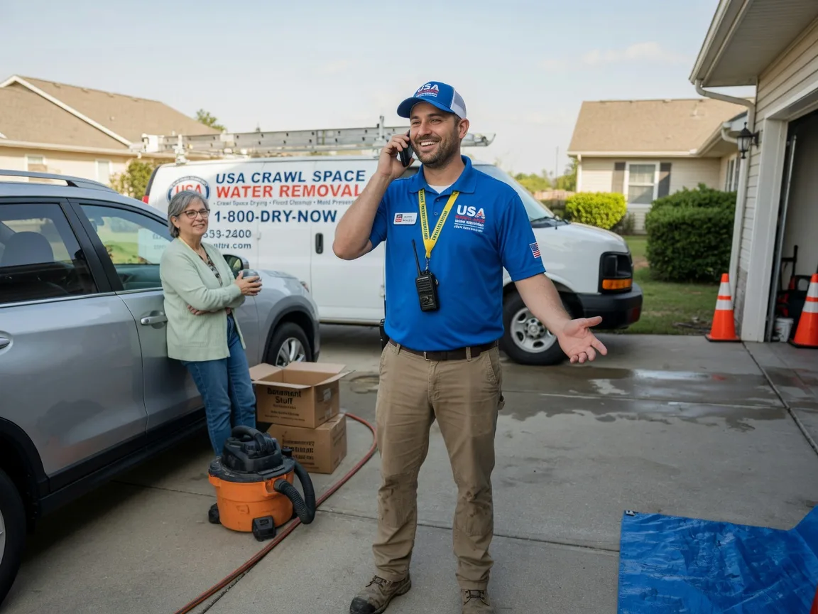Crawl Space Water Removal Barnesville, GA FAQs